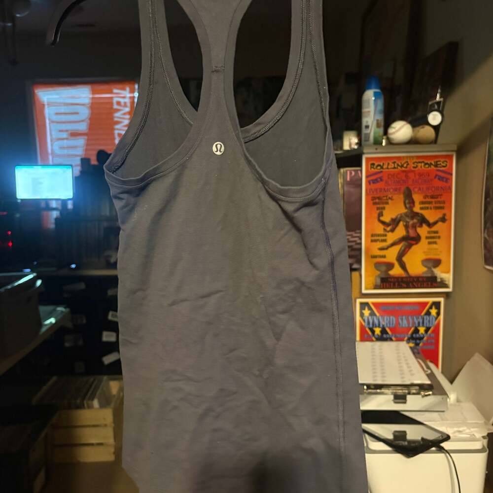 Lululemon Cool Racerback Tank Top in Iron Blue